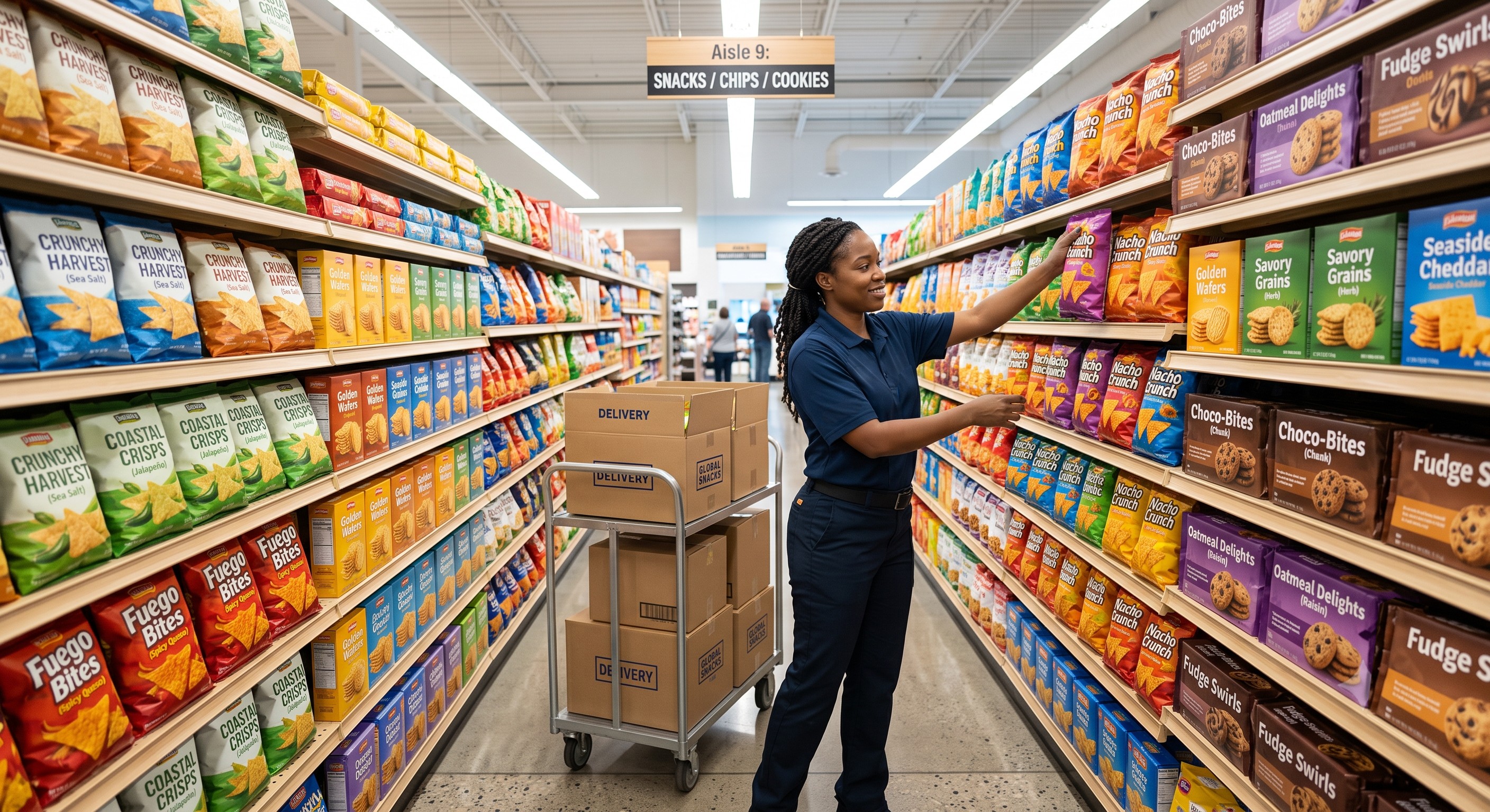 DSD logistics and retail fulfillment
