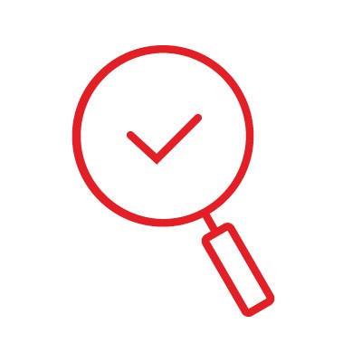 Icon of magnifying glass