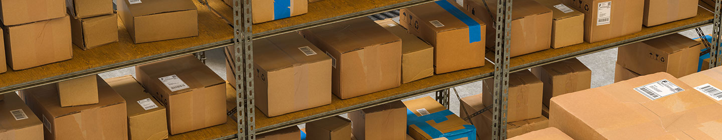 person using tablet in shipping yard